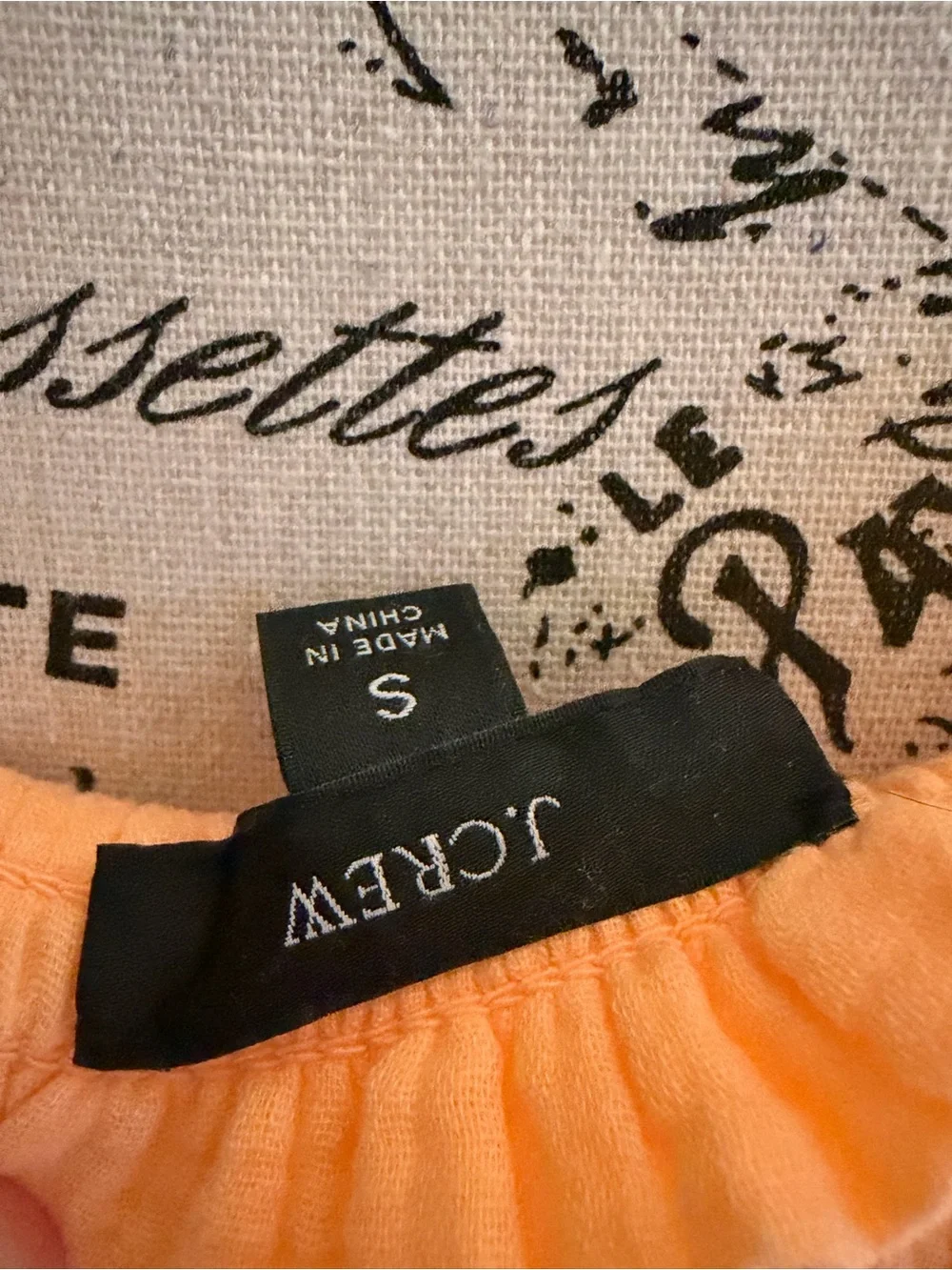 J. Crew Squareneck puff-sleeve soft gauze top